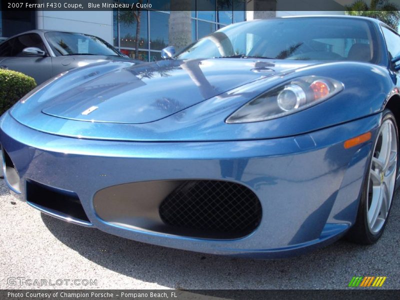 Blue Mirabeau / Cuoio 2007 Ferrari F430 Coupe