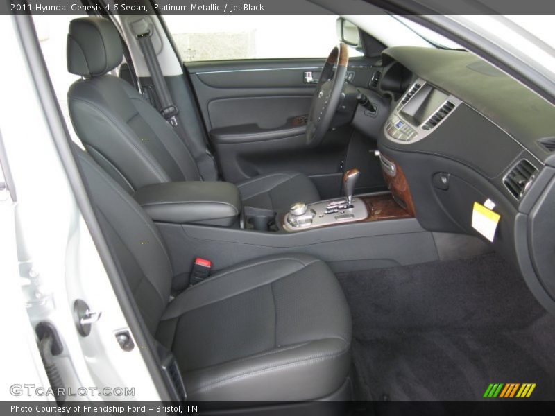  2011 Genesis 4.6 Sedan Jet Black Interior