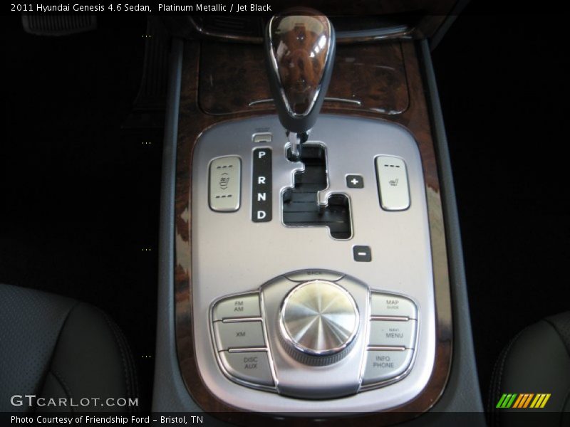  2011 Genesis 4.6 Sedan 6 Speed Shiftronic Automatic Shifter