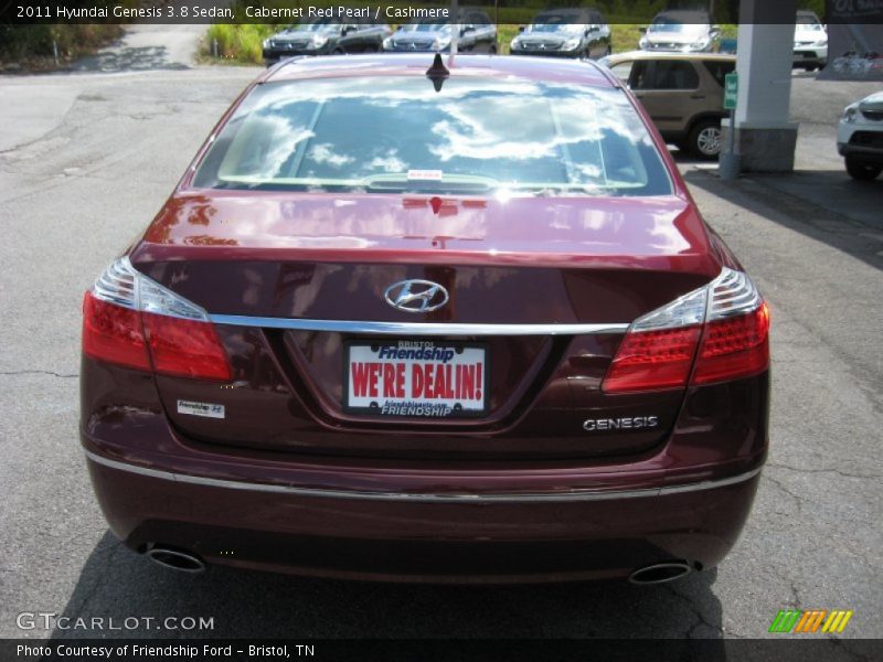Cabernet Red Pearl / Cashmere 2011 Hyundai Genesis 3.8 Sedan