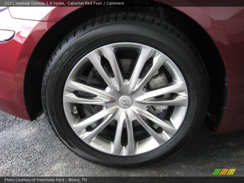  2011 Genesis 3.8 Sedan Wheel