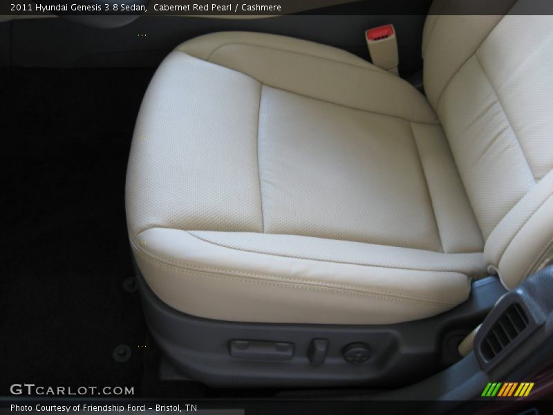 Cabernet Red Pearl / Cashmere 2011 Hyundai Genesis 3.8 Sedan