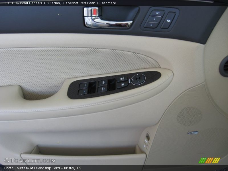 Cabernet Red Pearl / Cashmere 2011 Hyundai Genesis 3.8 Sedan