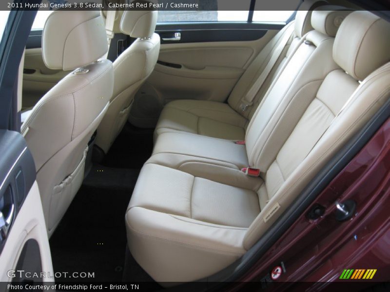 Cabernet Red Pearl / Cashmere 2011 Hyundai Genesis 3.8 Sedan