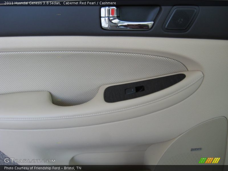 Cabernet Red Pearl / Cashmere 2011 Hyundai Genesis 3.8 Sedan