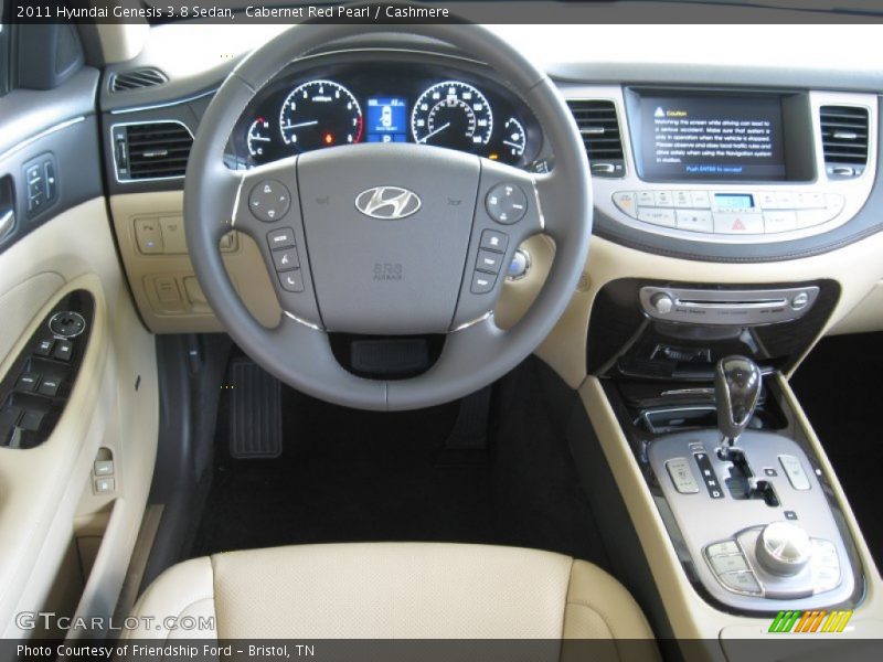 Cabernet Red Pearl / Cashmere 2011 Hyundai Genesis 3.8 Sedan