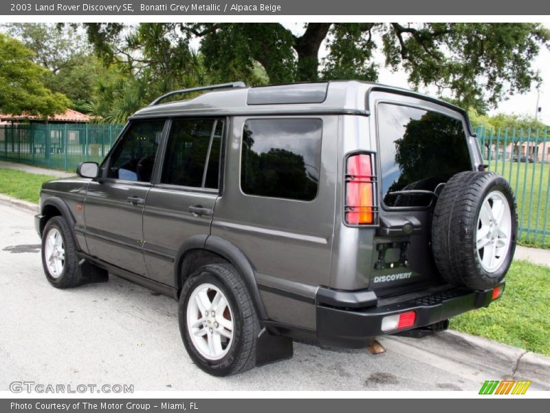 Bonatti Grey Metallic / Alpaca Beige 2003 Land Rover Discovery SE