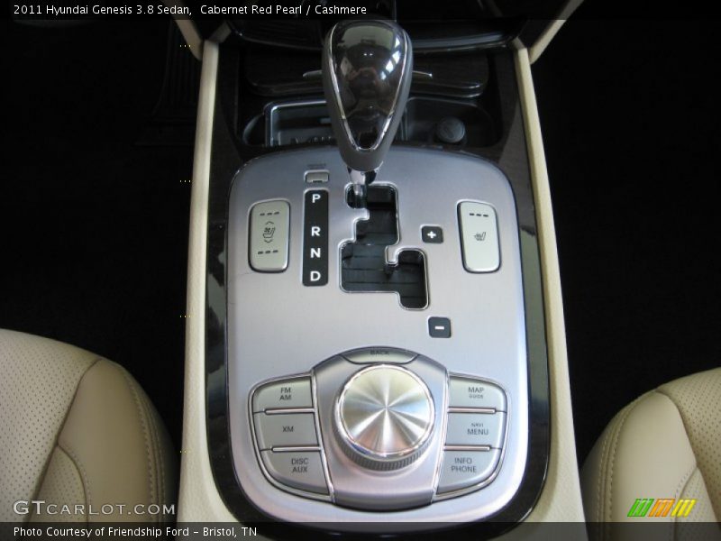Cabernet Red Pearl / Cashmere 2011 Hyundai Genesis 3.8 Sedan