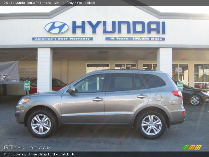  2011 Santa Fe Limited Mineral Gray