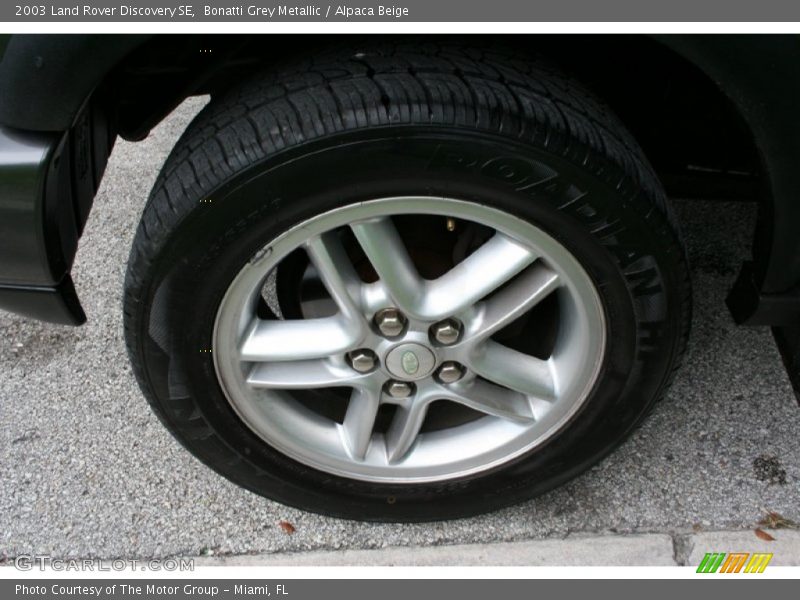 Bonatti Grey Metallic / Alpaca Beige 2003 Land Rover Discovery SE