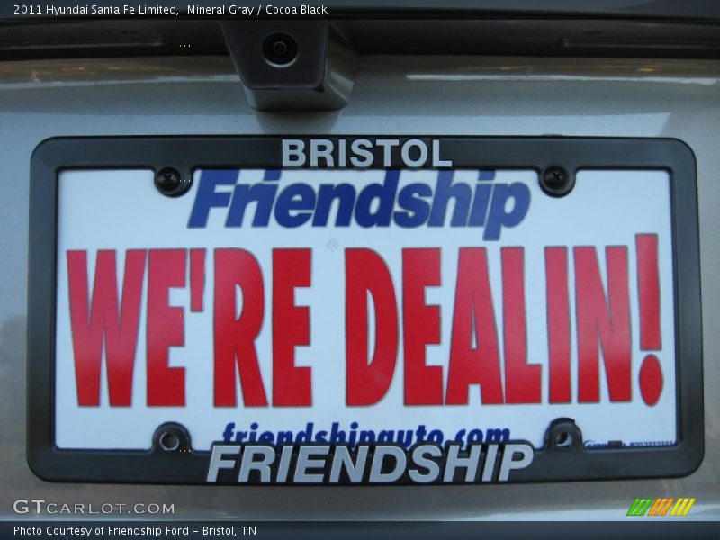 Mineral Gray / Cocoa Black 2011 Hyundai Santa Fe Limited