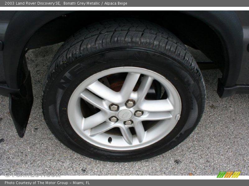 Bonatti Grey Metallic / Alpaca Beige 2003 Land Rover Discovery SE