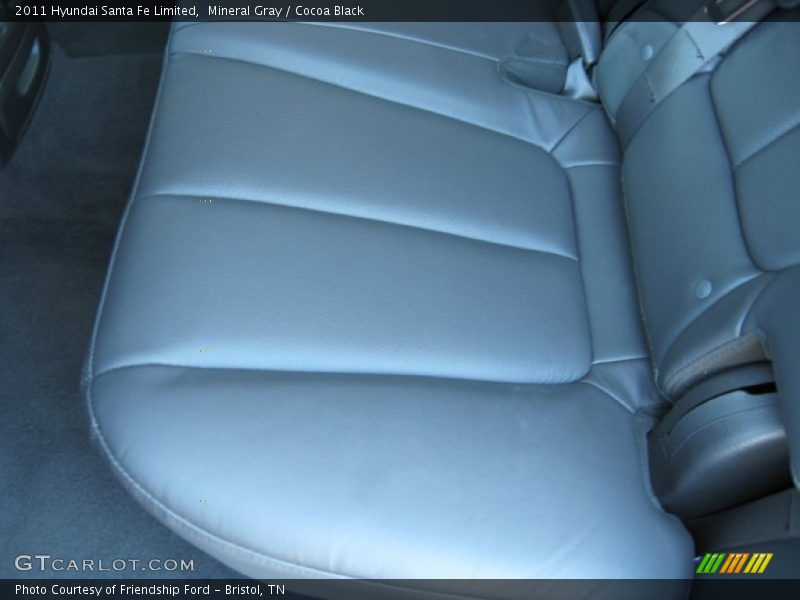 Mineral Gray / Cocoa Black 2011 Hyundai Santa Fe Limited