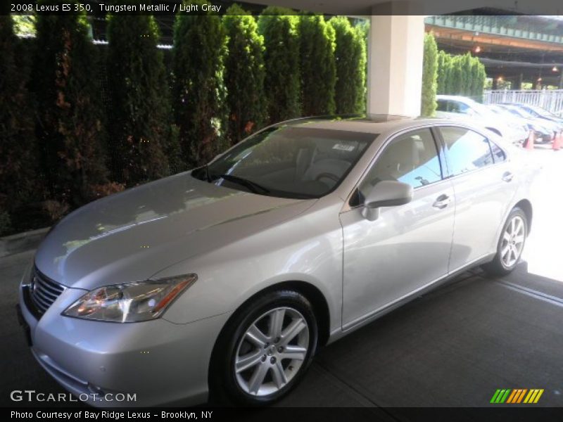 Tungsten Metallic / Light Gray 2008 Lexus ES 350