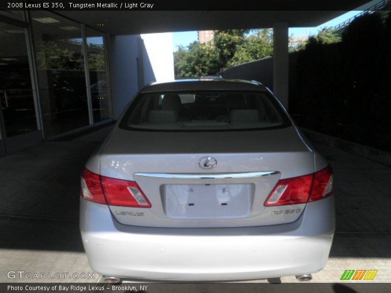 Tungsten Metallic / Light Gray 2008 Lexus ES 350
