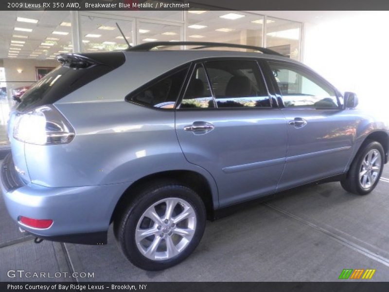 Breakwater Blue Metallic / Parchment 2009 Lexus RX 350 AWD