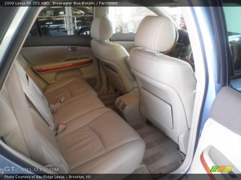 Breakwater Blue Metallic / Parchment 2009 Lexus RX 350 AWD