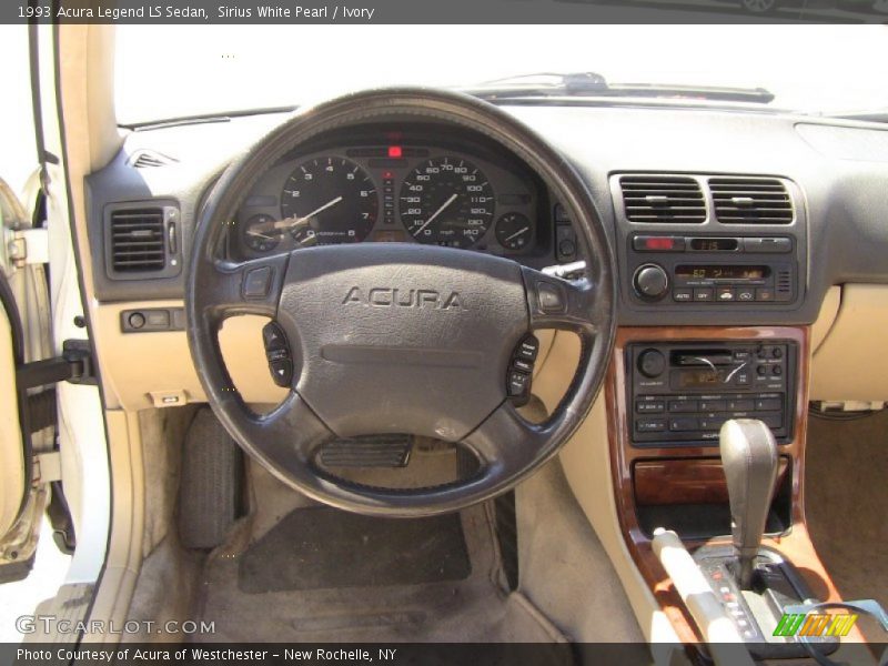 Dashboard of 1993 Legend LS Sedan