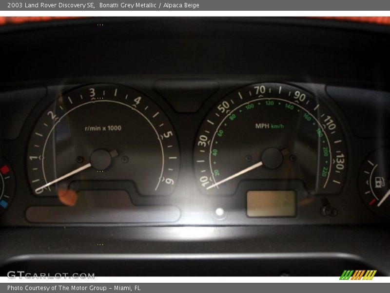 Bonatti Grey Metallic / Alpaca Beige 2003 Land Rover Discovery SE