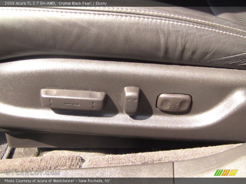 Crystal Black Pearl / Ebony 2009 Acura TL 3.7 SH-AWD