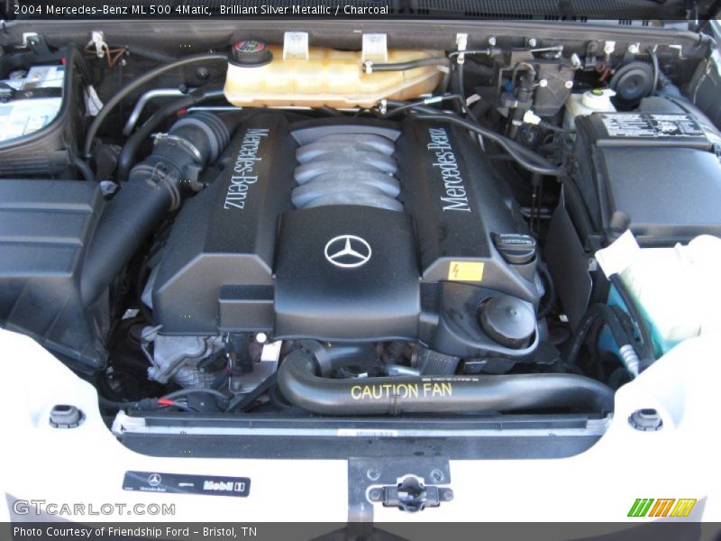  2004 ML 500 4Matic Engine - 5.0L SOHC 24V V8