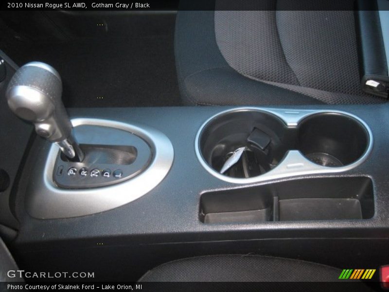 Gotham Gray / Black 2010 Nissan Rogue SL AWD