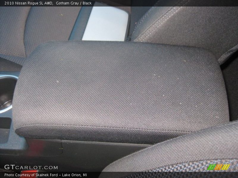 Gotham Gray / Black 2010 Nissan Rogue SL AWD
