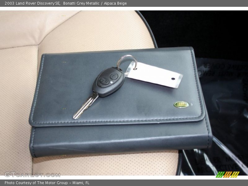 Bonatti Grey Metallic / Alpaca Beige 2003 Land Rover Discovery SE