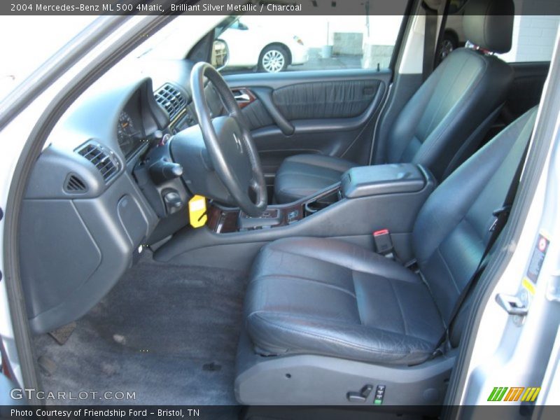  2004 ML 500 4Matic Charcoal Interior