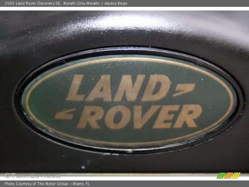 Bonatti Grey Metallic / Alpaca Beige 2003 Land Rover Discovery SE