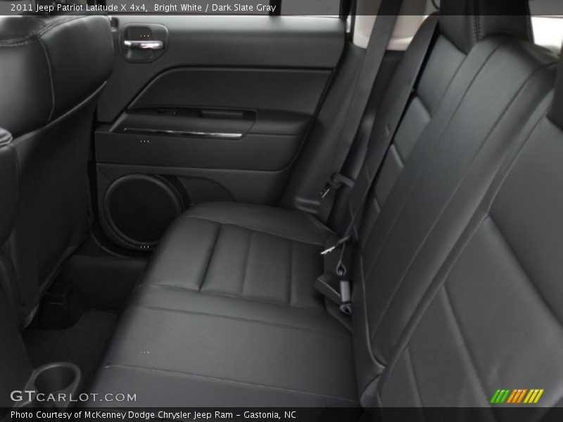 Bright White / Dark Slate Gray 2011 Jeep Patriot Latitude X 4x4
