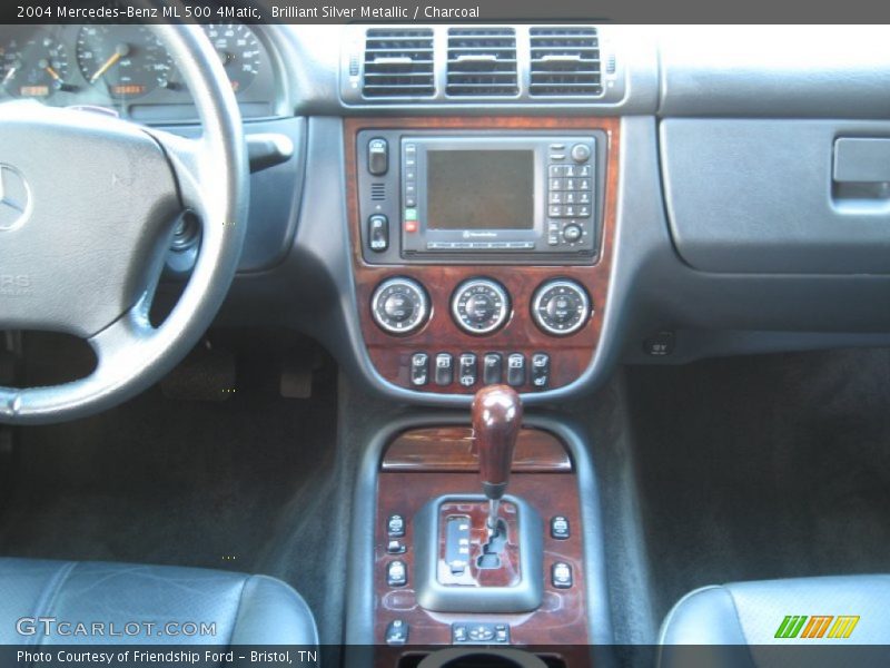 Controls of 2004 ML 500 4Matic