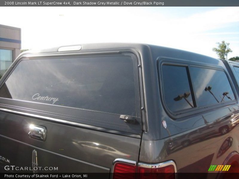 Dark Shadow Grey Metallic / Dove Grey/Black Piping 2008 Lincoln Mark LT SuperCrew 4x4
