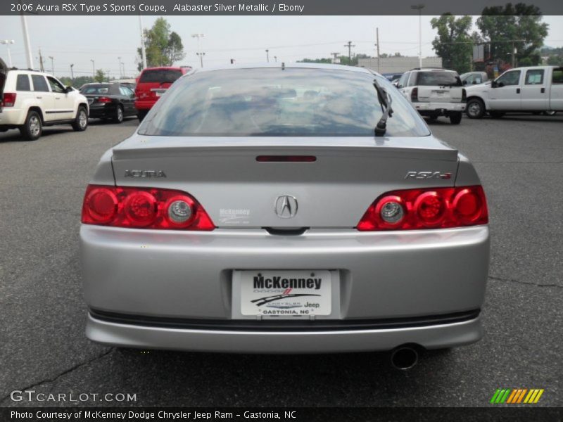 Alabaster Silver Metallic / Ebony 2006 Acura RSX Type S Sports Coupe