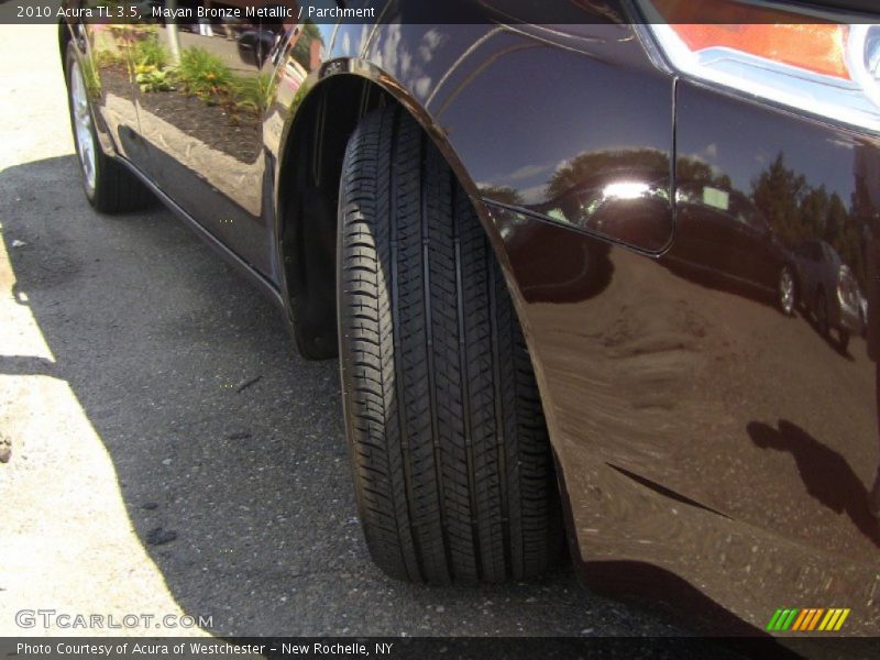Mayan Bronze Metallic / Parchment 2010 Acura TL 3.5