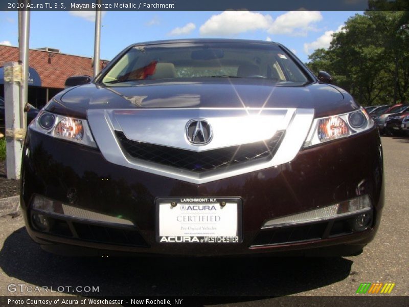 Mayan Bronze Metallic / Parchment 2010 Acura TL 3.5