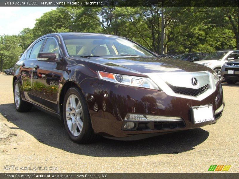 Mayan Bronze Metallic / Parchment 2010 Acura TL 3.5