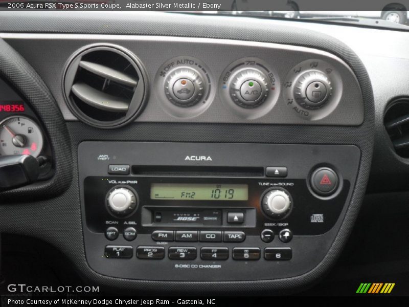 Alabaster Silver Metallic / Ebony 2006 Acura RSX Type S Sports Coupe