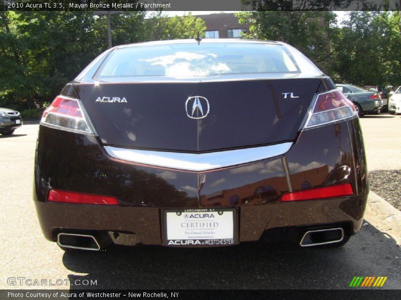 Mayan Bronze Metallic / Parchment 2010 Acura TL 3.5
