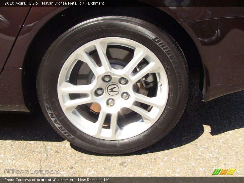 Mayan Bronze Metallic / Parchment 2010 Acura TL 3.5