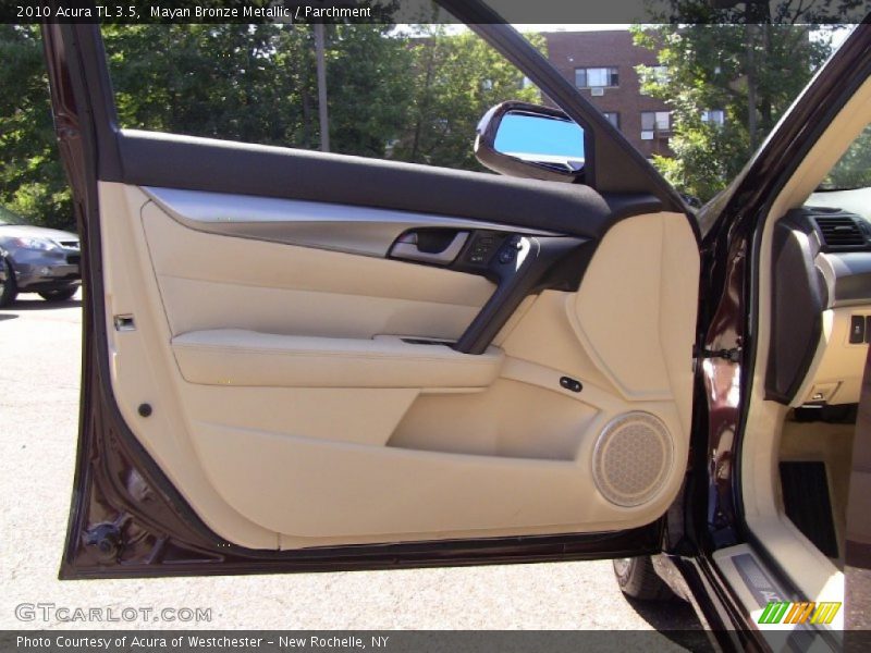 Mayan Bronze Metallic / Parchment 2010 Acura TL 3.5