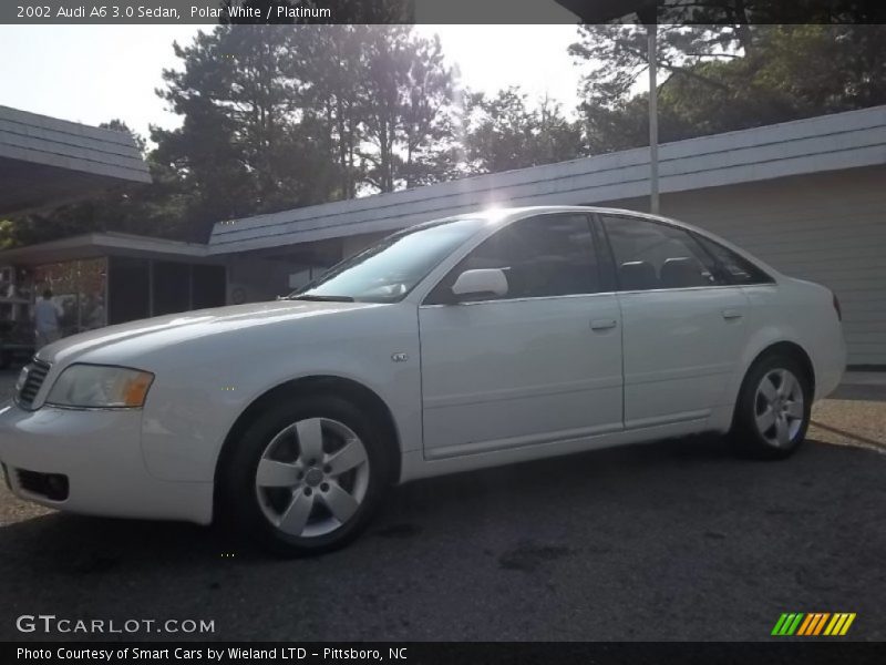 Polar White / Platinum 2002 Audi A6 3.0 Sedan