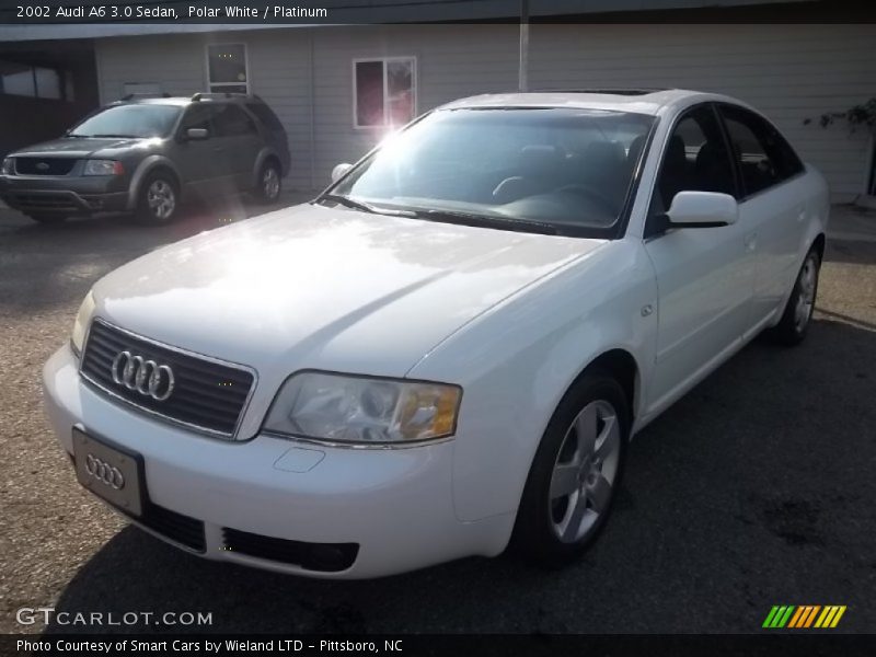 Polar White / Platinum 2002 Audi A6 3.0 Sedan