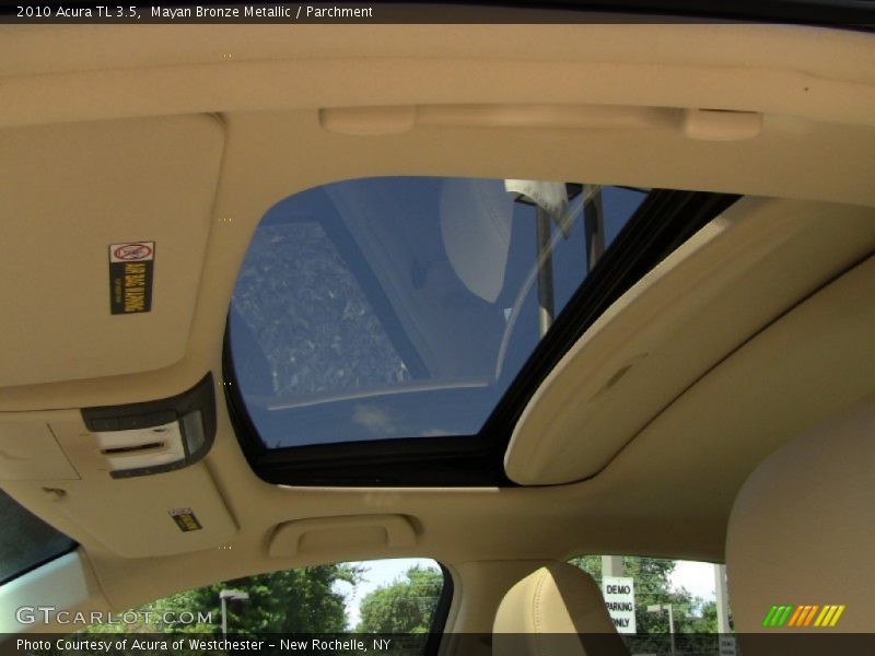 Mayan Bronze Metallic / Parchment 2010 Acura TL 3.5