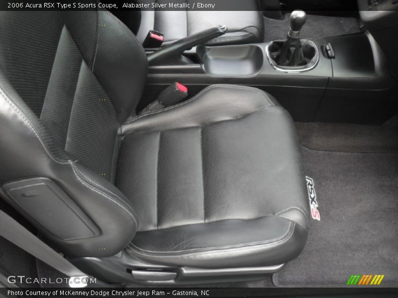 Alabaster Silver Metallic / Ebony 2006 Acura RSX Type S Sports Coupe