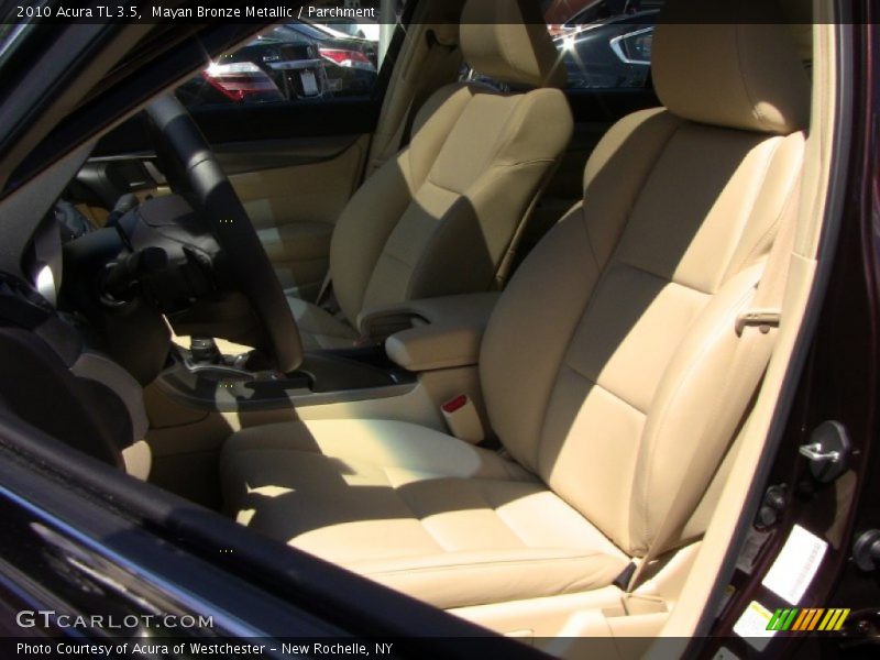 Mayan Bronze Metallic / Parchment 2010 Acura TL 3.5