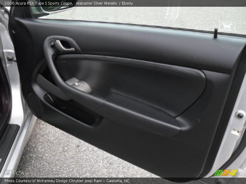 Alabaster Silver Metallic / Ebony 2006 Acura RSX Type S Sports Coupe