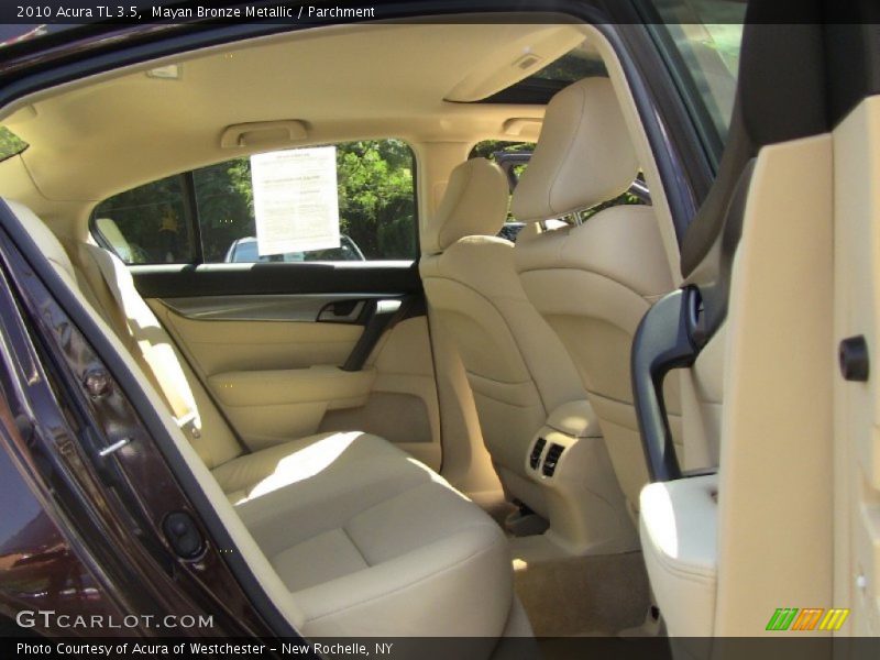 Mayan Bronze Metallic / Parchment 2010 Acura TL 3.5