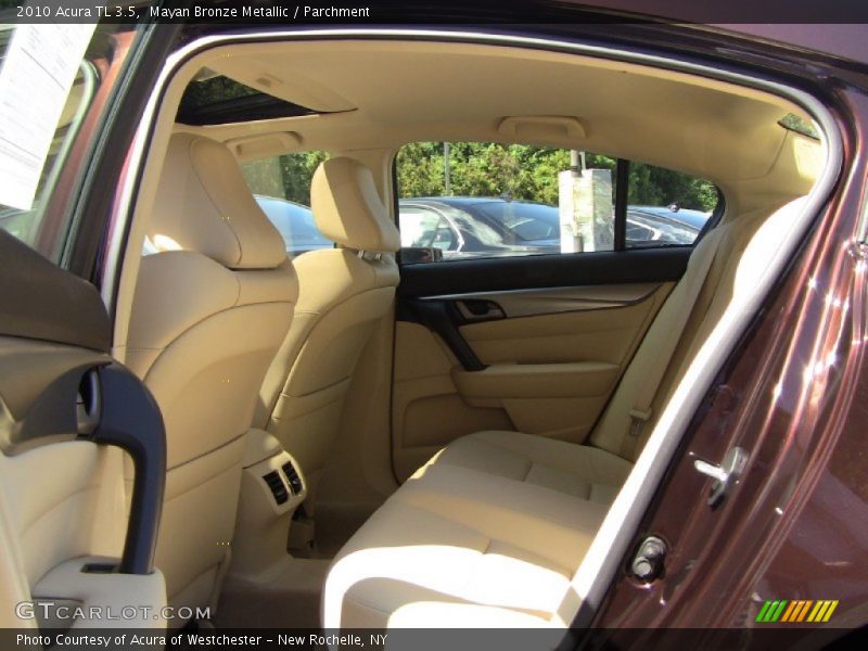 Mayan Bronze Metallic / Parchment 2010 Acura TL 3.5