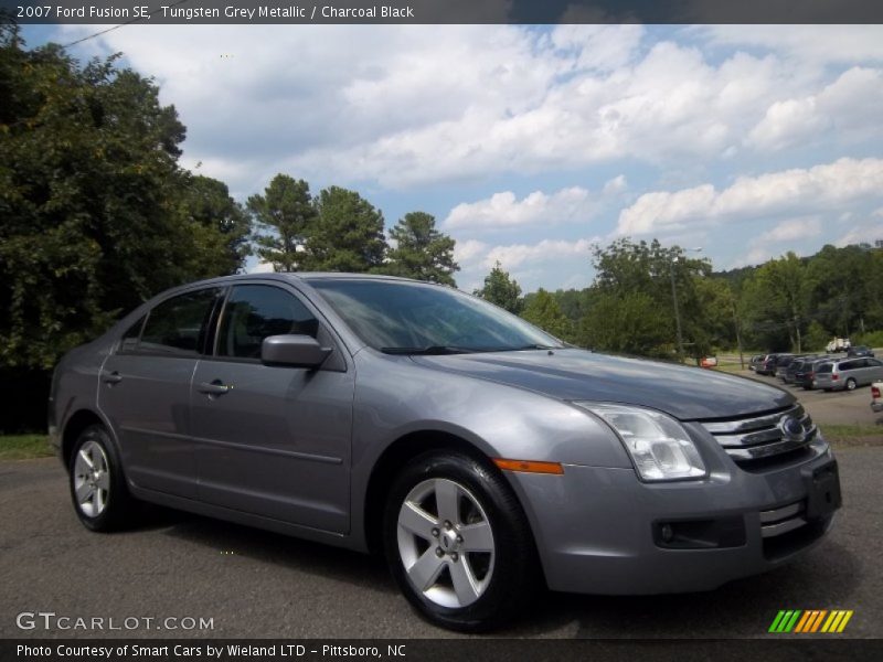 Tungsten Grey Metallic / Charcoal Black 2007 Ford Fusion SE